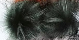 Faux fur Pom Poms - Preorder