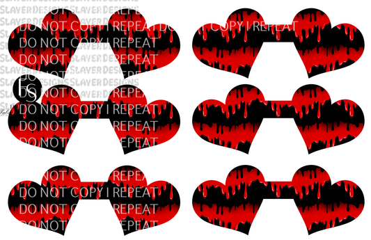 HEARTCORD007 - Cut and Sew Cord Organizer FABRICSLAYER - Preorder