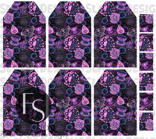 TEABAGMARK006 - Cut and Sew Bookmarks FABRICSLAYER - Preorder