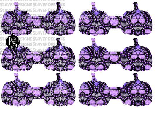 PUMPKINCORD009 - Cut and Sew Cord Organizer FABRICSLAYER - Preorder