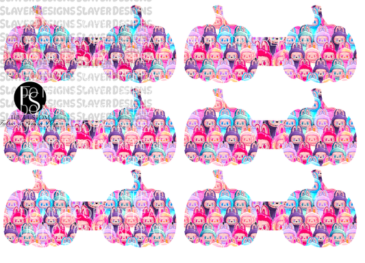 PUMPKINCORD004 - Cut and Sew Cord Organizer FABRICSLAYER - Preorder