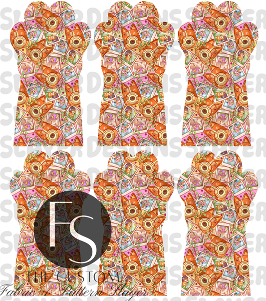 PAWMARK020 - Cut and Sew Bookmarks FABRICSLAYER - Preorder