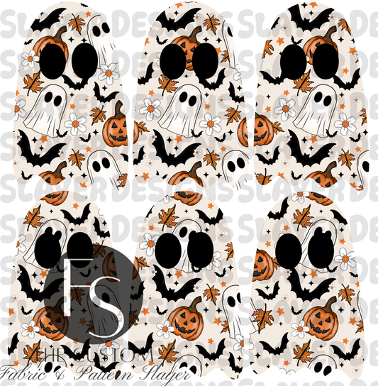 Ghostmark002 - Cut and Sew Bookmarks FABRICSLAYER - Preorder