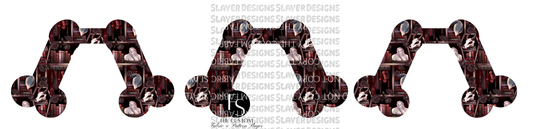 DICKCHAIN003 - Cut and Sew Keychains FABRICSLAYER - Preorder