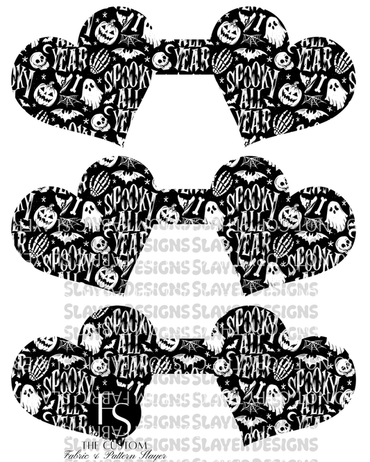 HEARTCHAIN009 - Cut and Sew Keychains FABRICSLAYER - Preorder