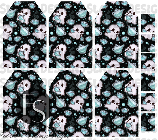 TEABAGMARK010 - Cut and Sew Bookmarks FABRICSLAYER - Preorder