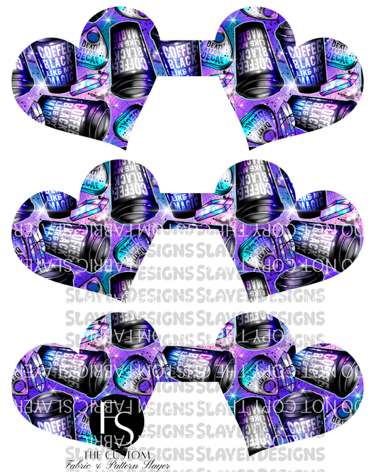 HEARTCHAIN004 - Cut and Sew Keychains FABRICSLAYER - Preorder