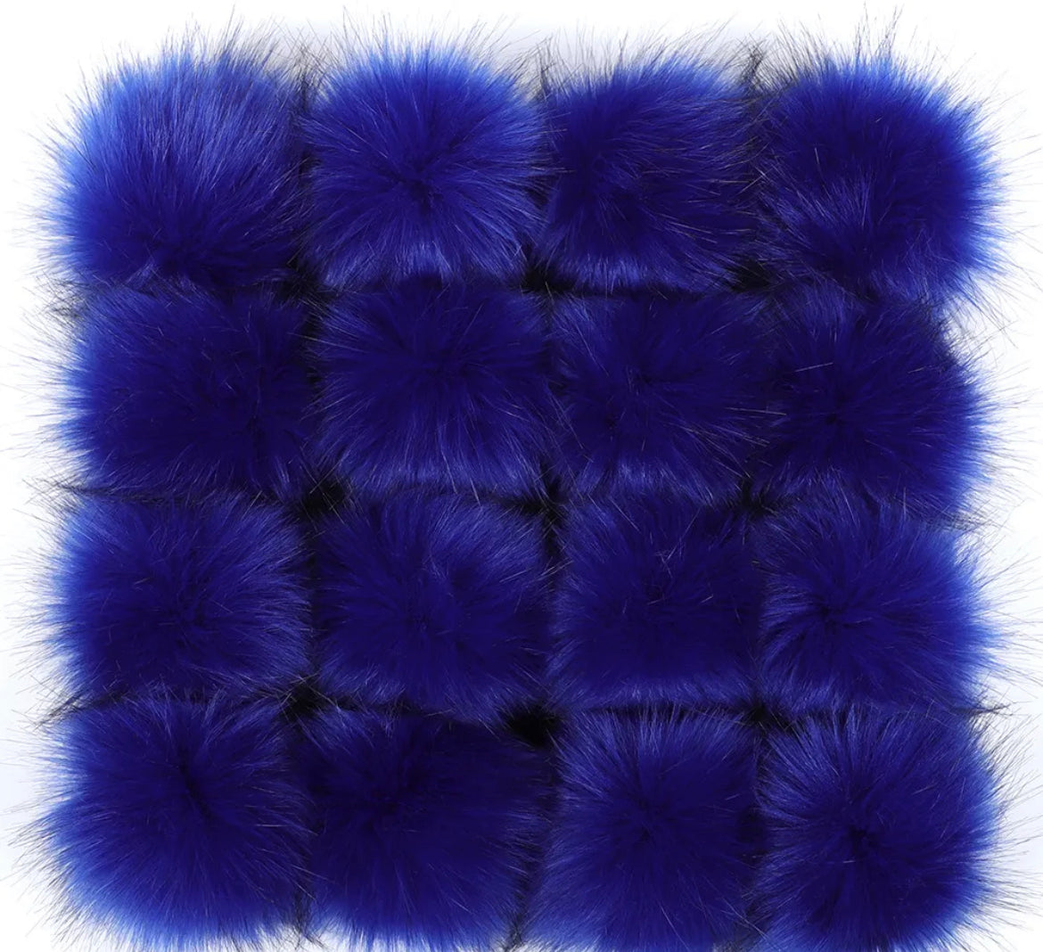 Faux fur Pom Poms - Preorder