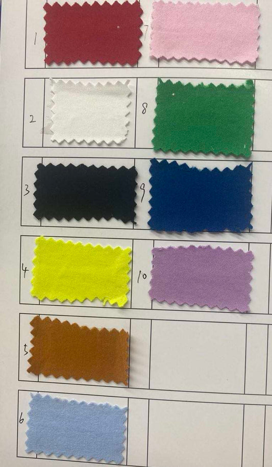 Double Brushed Polyester Solids - PREORDER