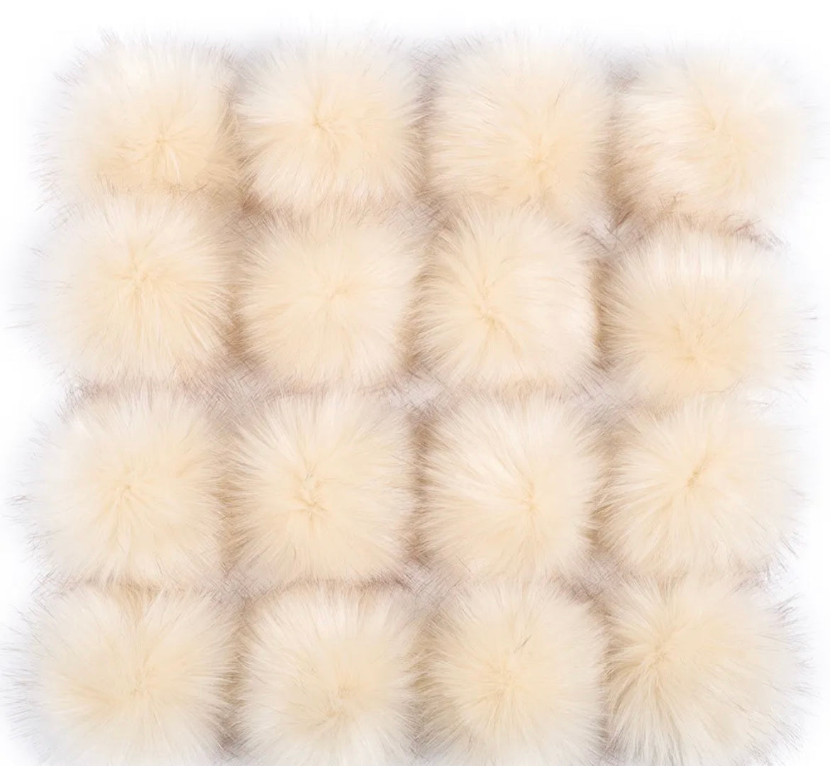 Faux fur Pom Poms - Preorder