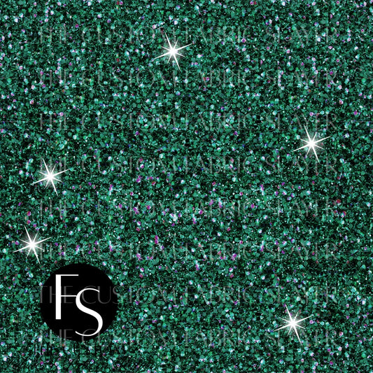 Winter Green Glitter