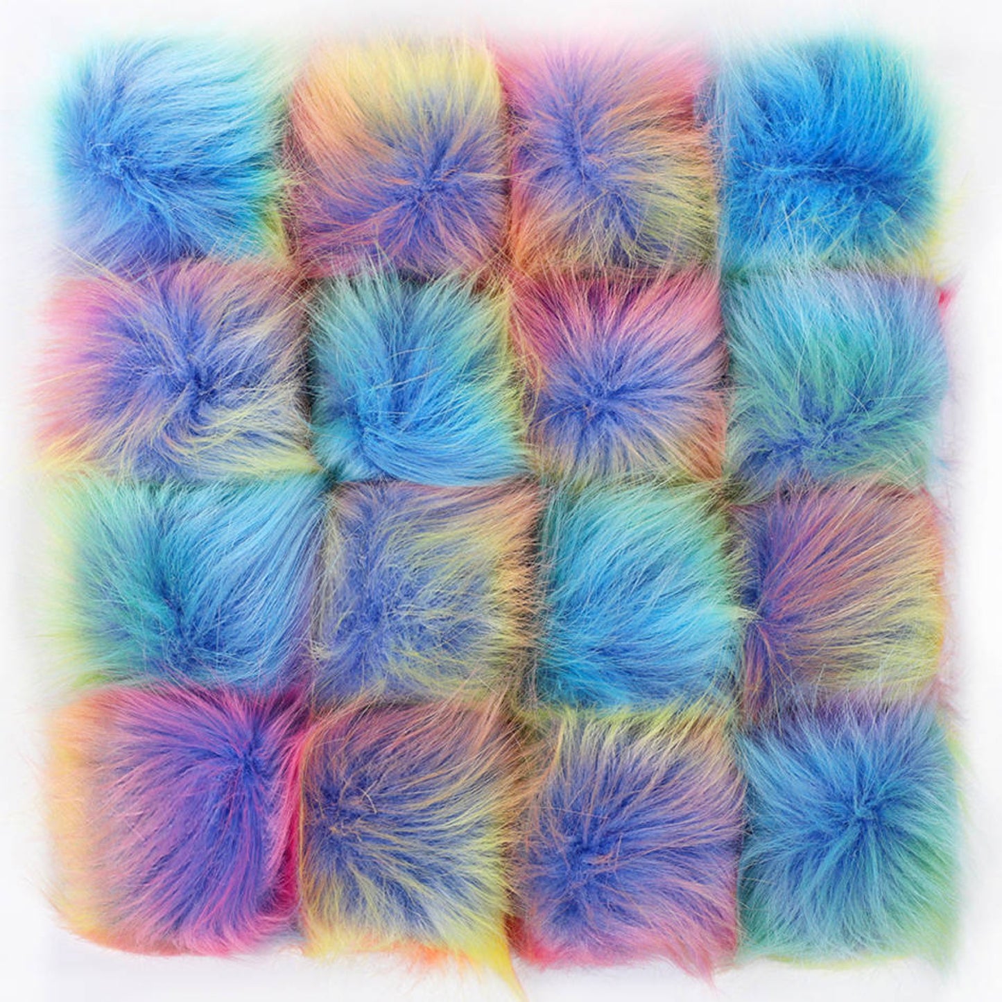 Faux fur Pom Poms - Preorder