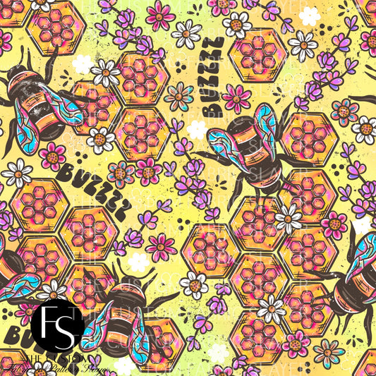 Honeycomb Bees - PIXELCASS