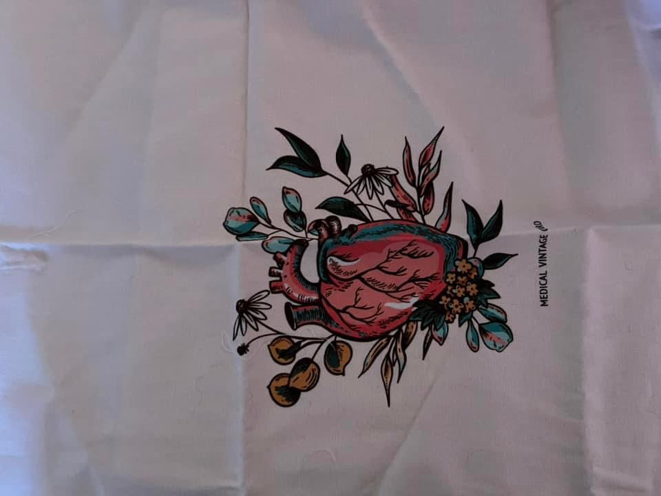 Heart Floral Anatomy Panel - RETAIL