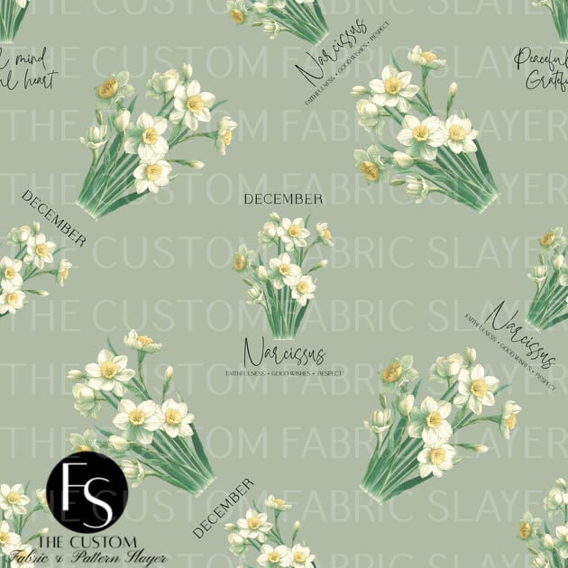 December Flowers - FABRICSLAYER