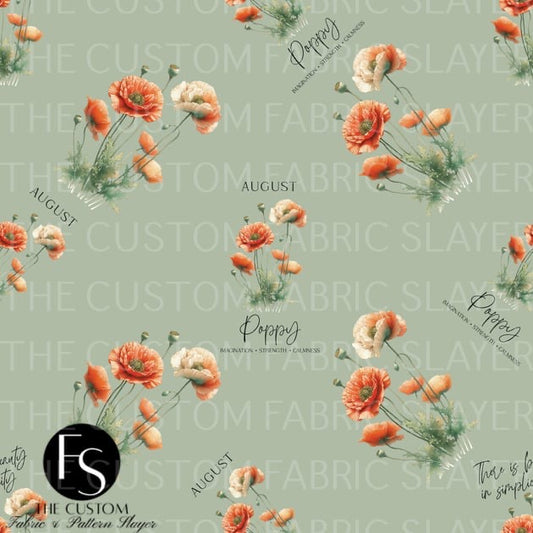 August Flowers - FABRICSLAYER
