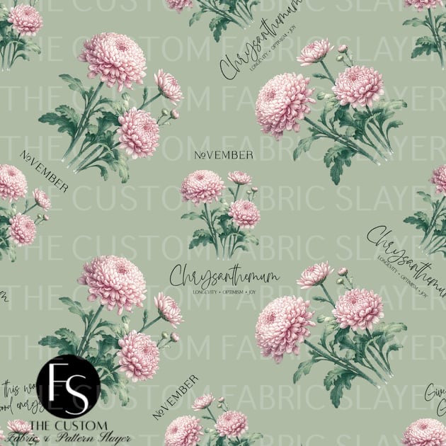 November Flowers - FABRICSLAYER
