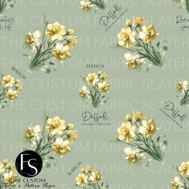 March Flowers - FABRICSLAYER