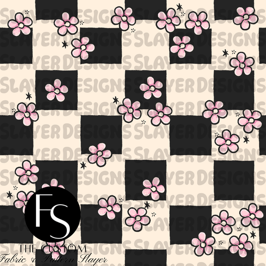 Floral Ravens Coordinate B-4 - LYSSDOODLES