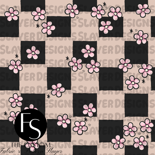 Floral Ravens Coordinate C-4 - LYSSDOODLES