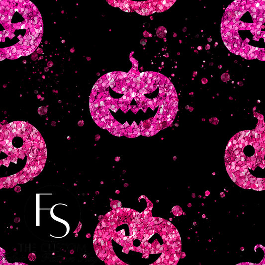 Pink Glitter Pumpkins - GREYSKIES