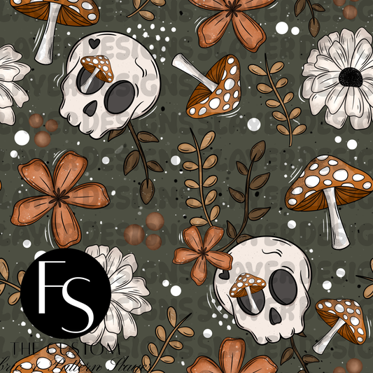Mushroom Skulls - CERRASSHOP