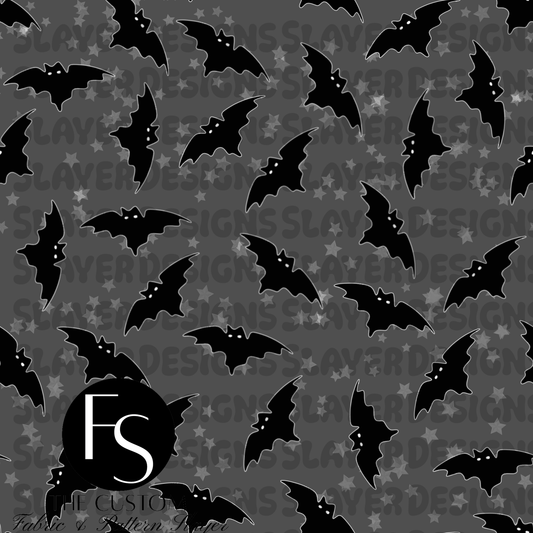 Monochrome Conjuring Halloween Coordinate B - FABRICSLAYER