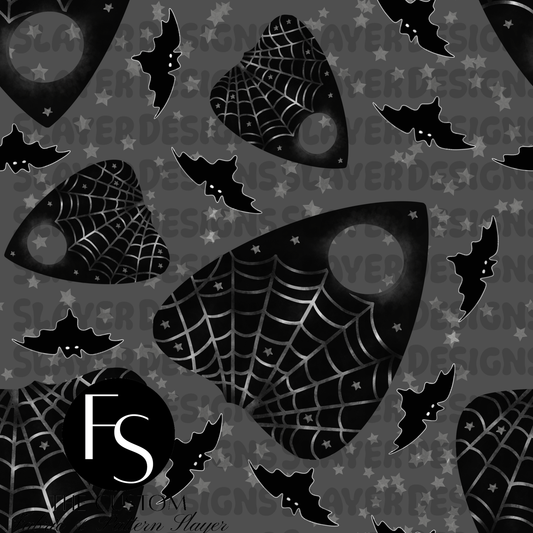 Monochrome Conjuring Halloween Coordinate A - FABRICSLAYER