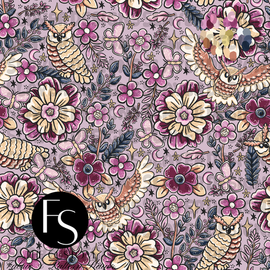 Midnight Blossom B - LYSSDOODLES