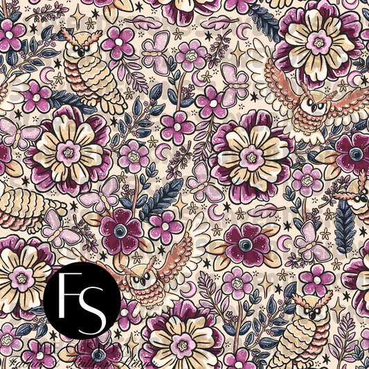 Midnight Blossom C - LYSSDOODLES