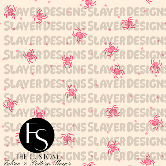 Spooky Pink Bows B-1 Coordinate - LYSSDOODLES