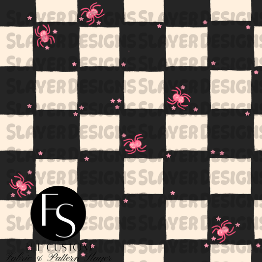 Spooky Pink Bows A-2 Coordinate - LYSSDOODLES