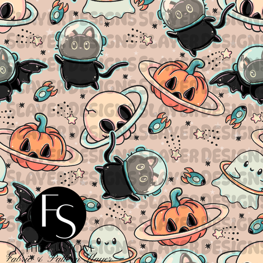 Spooky Space C - LYSSDOODLES