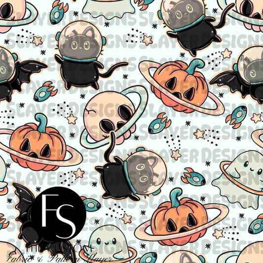 Spooky Space D - LYSSDOODLES