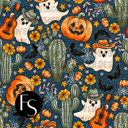 Western Halloween B - LYSSDOODLES
