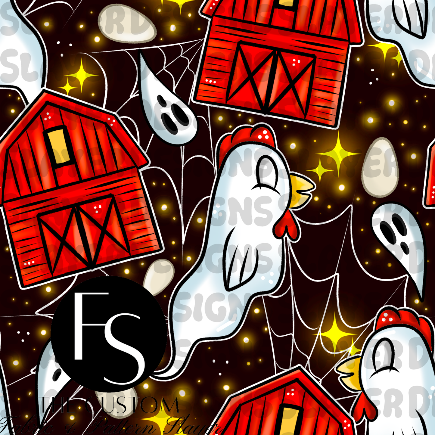 Haunted Chickens - ILLUMINATEDINKDIGITAL