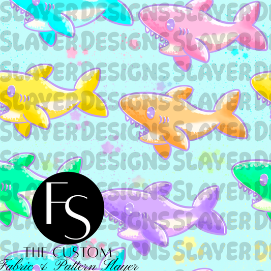 Shark Coordinate B - LYSSDOODLES