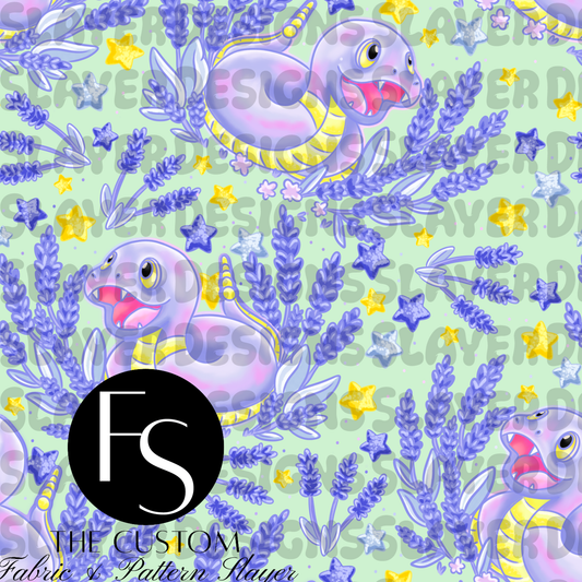 Lavender Snake C - LYSSDOODLES