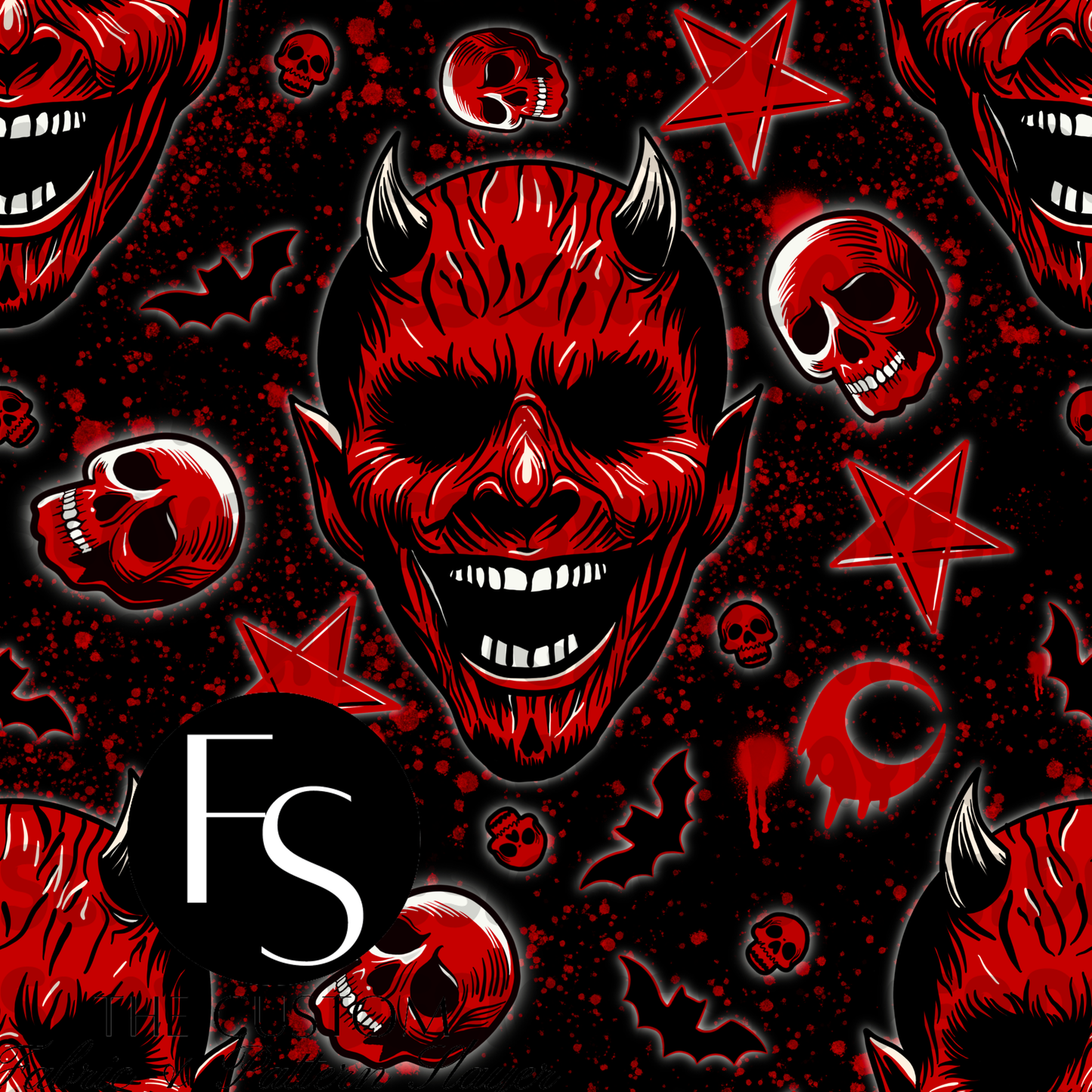 Red faced Demon - FABRICSLAYER