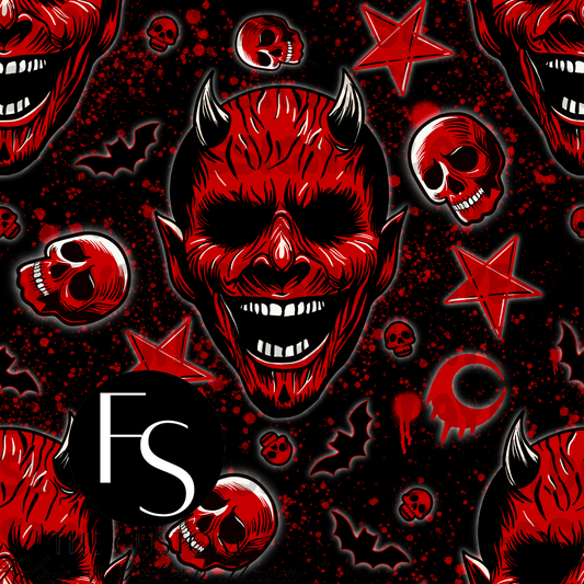 Red faced Demon - FABRICSLAYER