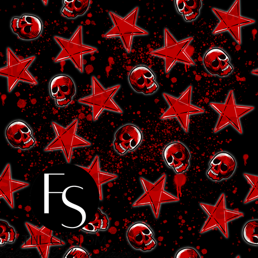 Red faced Demon Coordinate A - FABRICSLAYER