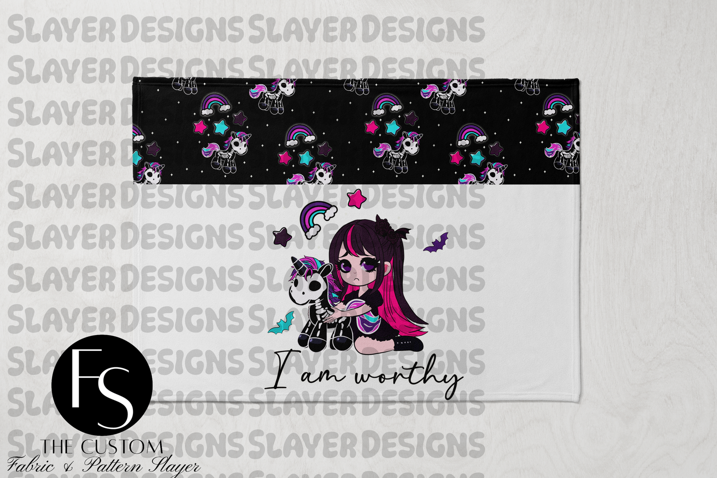 The Custom Fabric Slayer Blankets - FS003 - SLAYERDESIGNS