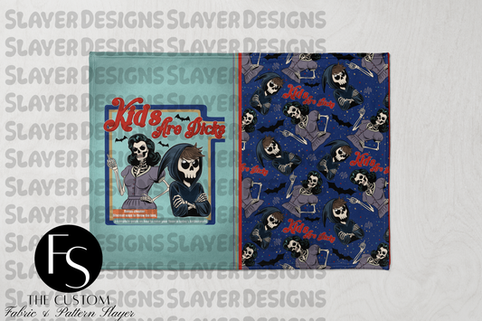 The Custom Fabric Slayer Blankets - SSD002 - SPOOKYSQUADDIGIATLS