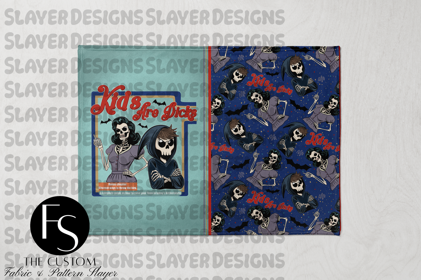 SSD004 - SPOOKYSQUADDIGITALS - Double Sided Print Blanket