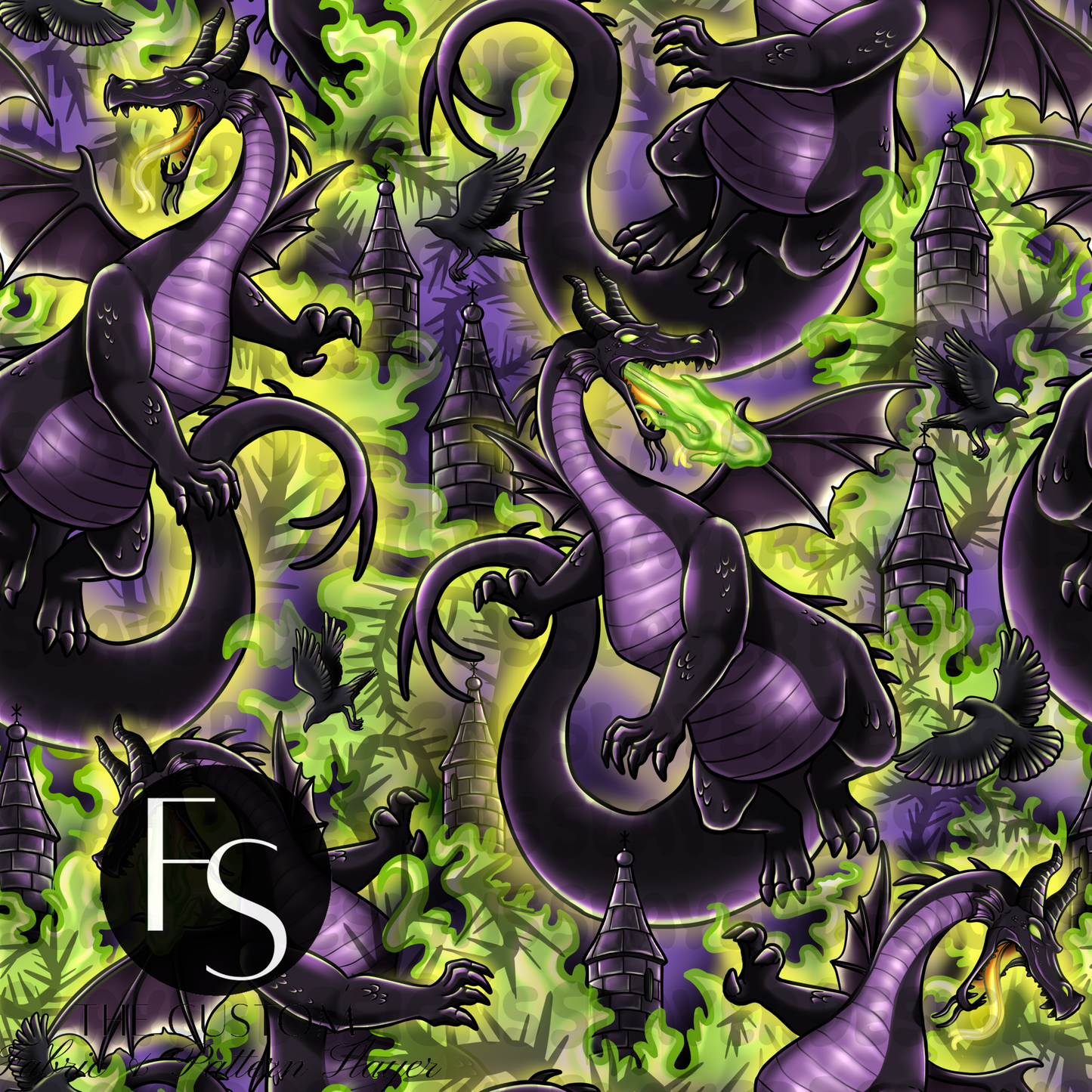 Dragons E - PAWSITIVEPAINTS