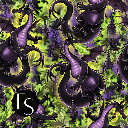 Dragons E - PAWSITIVEPAINTS