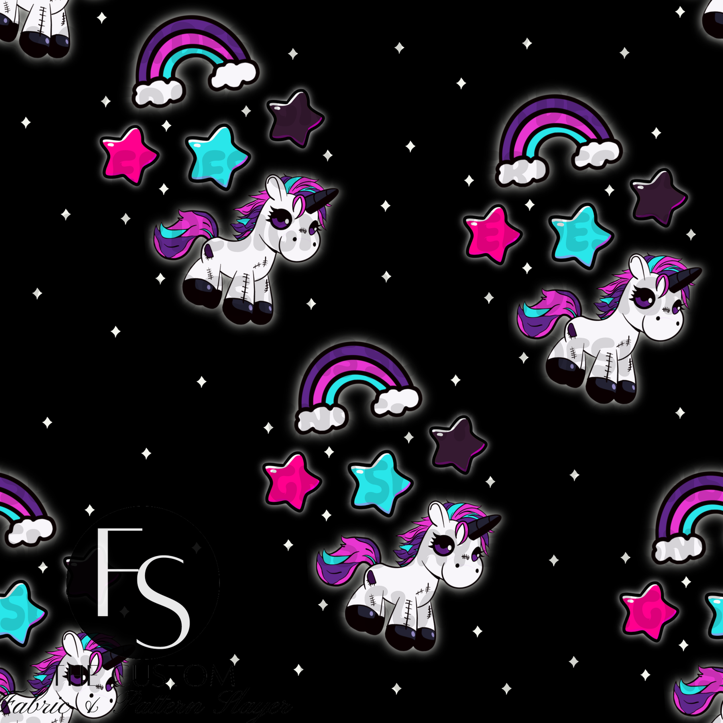 Sad Girl Unicorn Coordinate - FABRICSLAYER