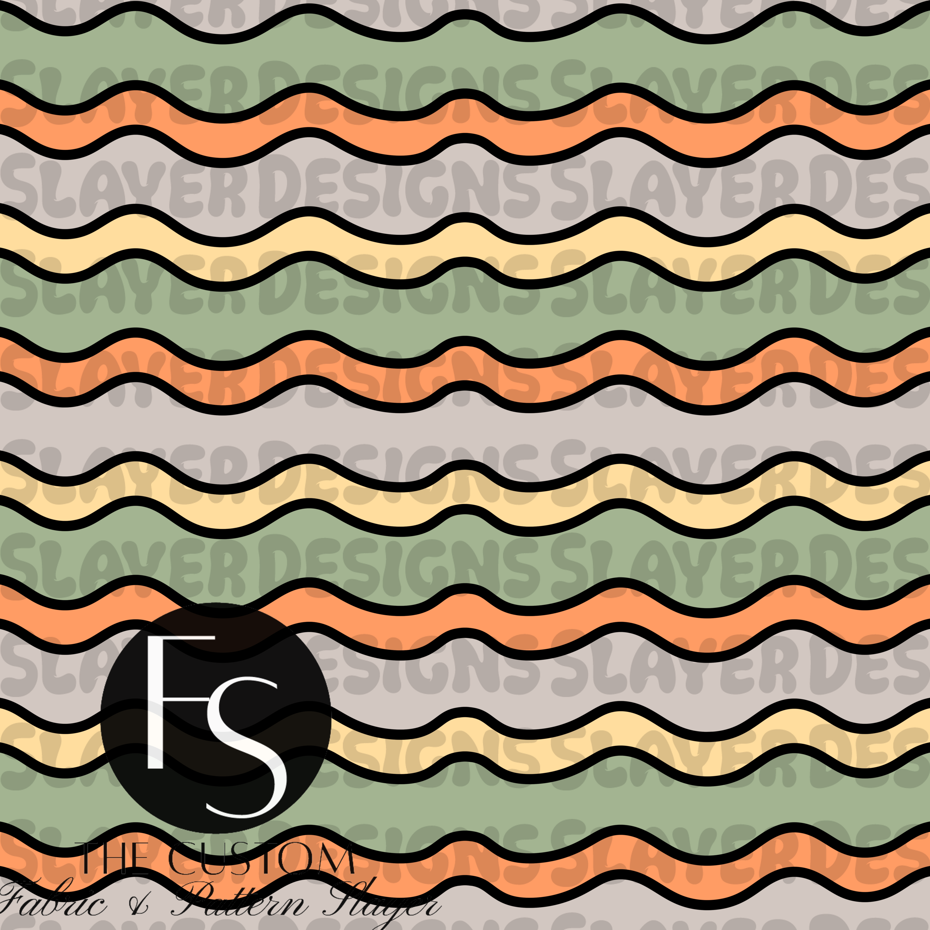 Waves - CERRASSHOP – The Custom Fabric Slayer
