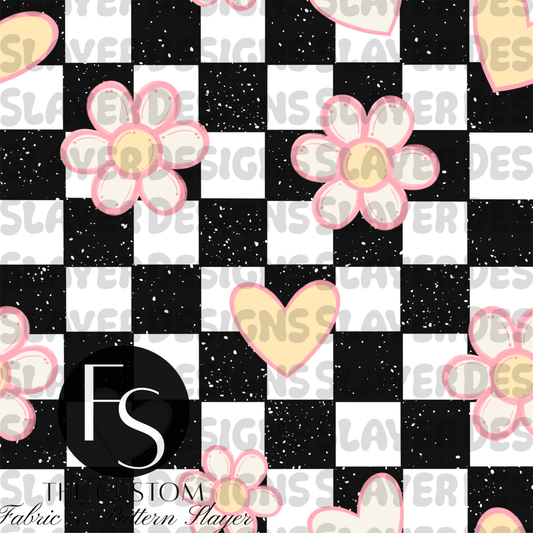 Checkered Floral - CERRASSHOP