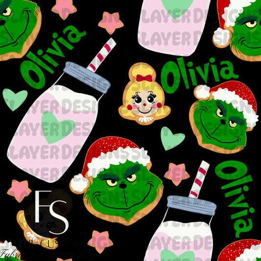 2025 Custom Christmas Names - Option 8